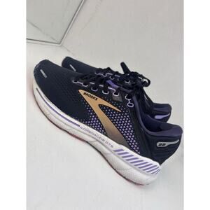 Brooks Adrenaline GTS 22 Womens Size 6 Blue Pink Athletic Running Shoes Sneakers